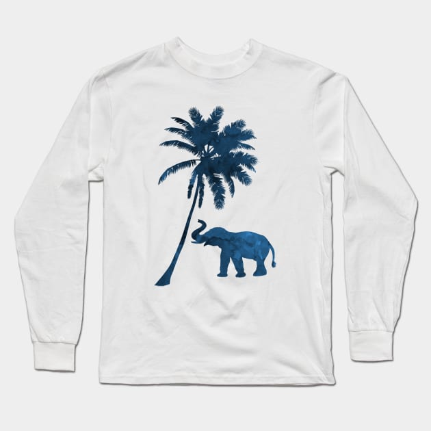 Elephant Long Sleeve T-Shirt by TheJollyMarten